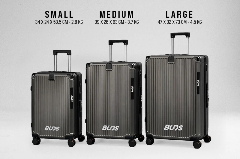 SET 3 VALISES DE VOYAGE À ROULETTES