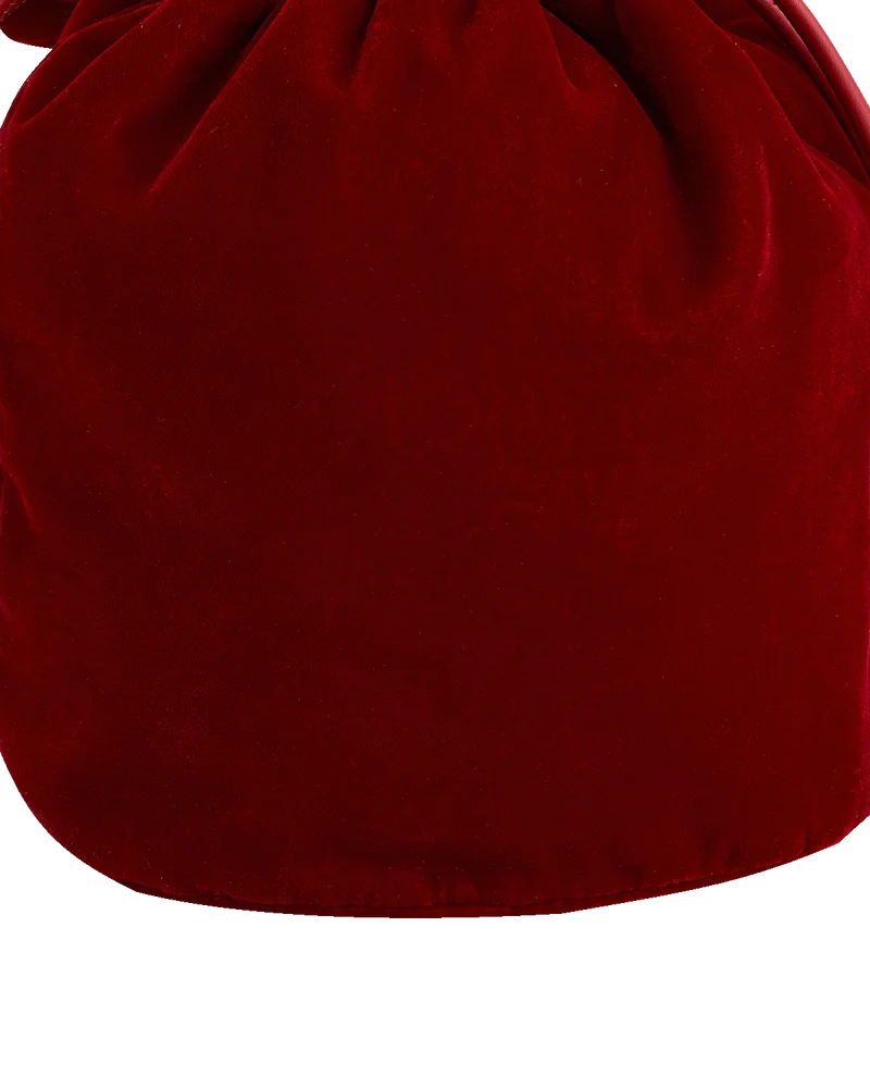 Ruby Red Bucket Bag