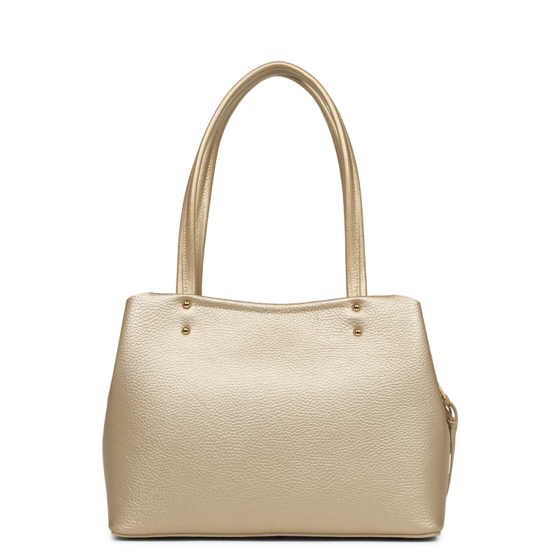 Sac cabas épaule - Foulonné Double