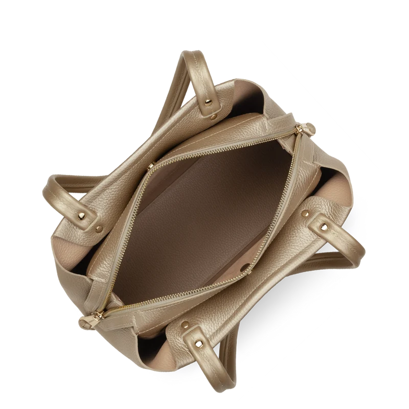 Sac cabas épaule - Foulonné Double