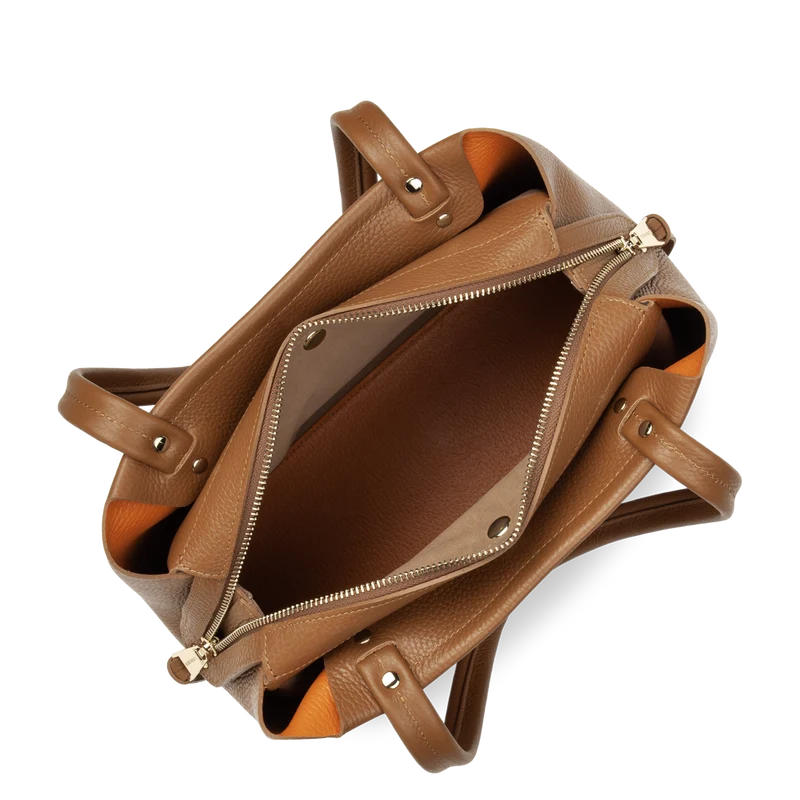 Sac cabas épaule - Foulonné Double