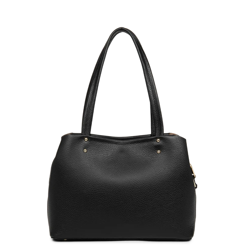 Sac cabas épaule - Foulonné Double