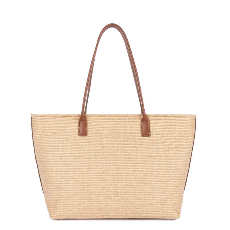 Sac cabas épaule - KBA Marinière Osier