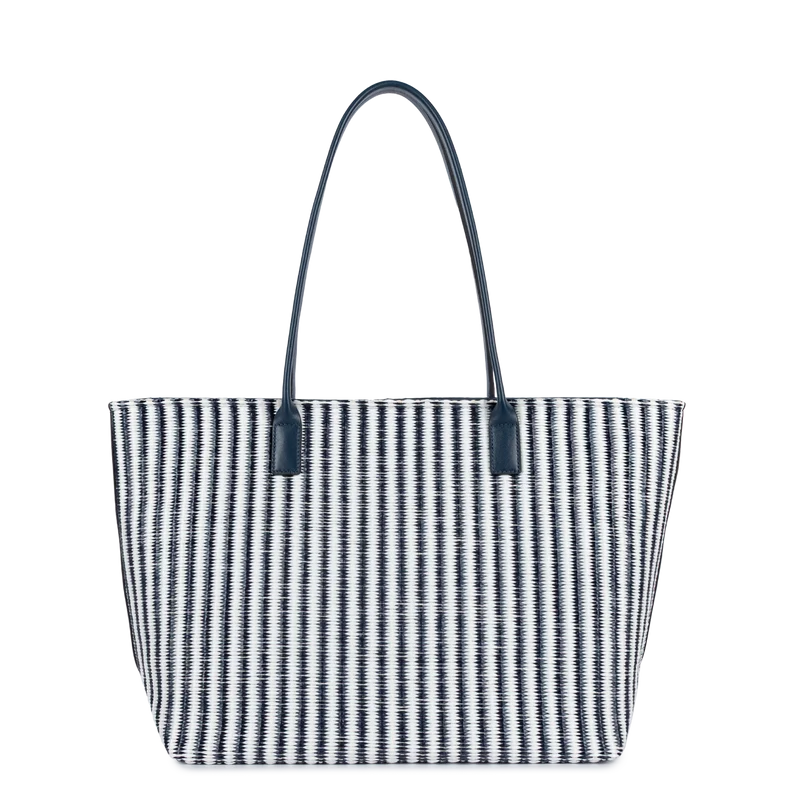 Sac cabas épaule - KBA Marinière Osier