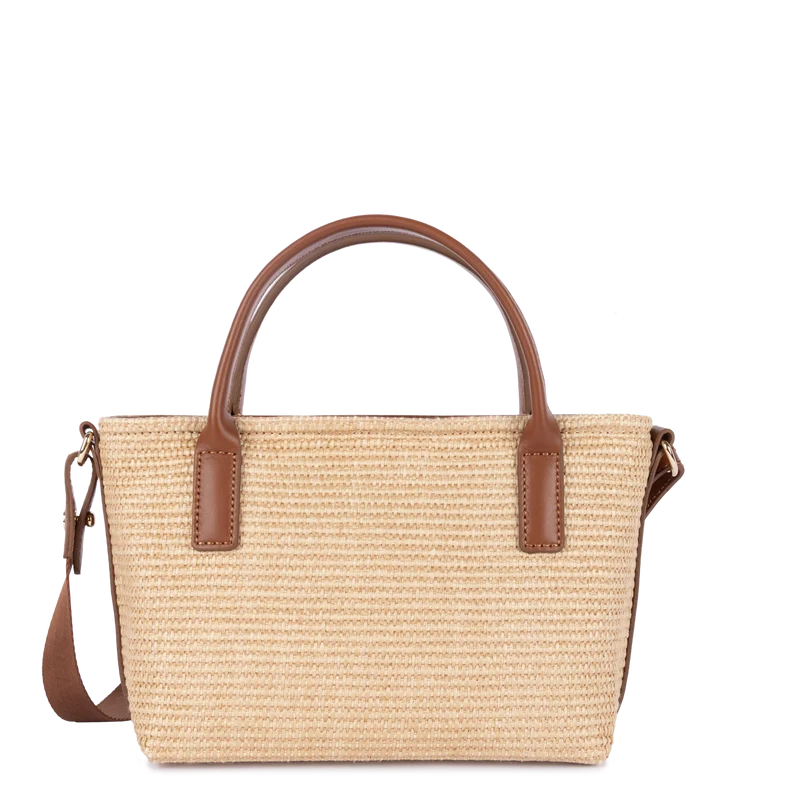 Mini sac cabas main - KBA Marinière Osier