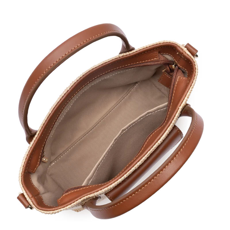 Mini sac cabas main - KBA Marinière Osier