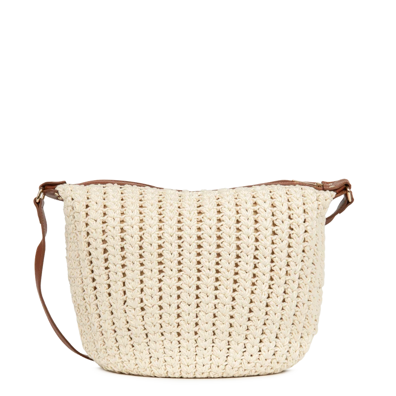 Sac besace - Tressé coton