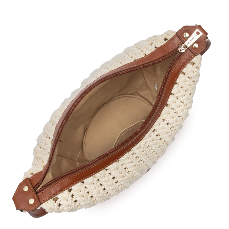 Petit sac besace - Tressé coton