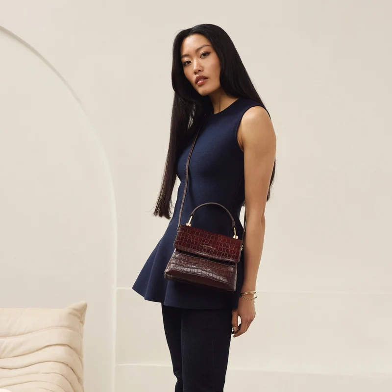 Isabel Bernard Femme Forte Sac à Main Marron IB21013
