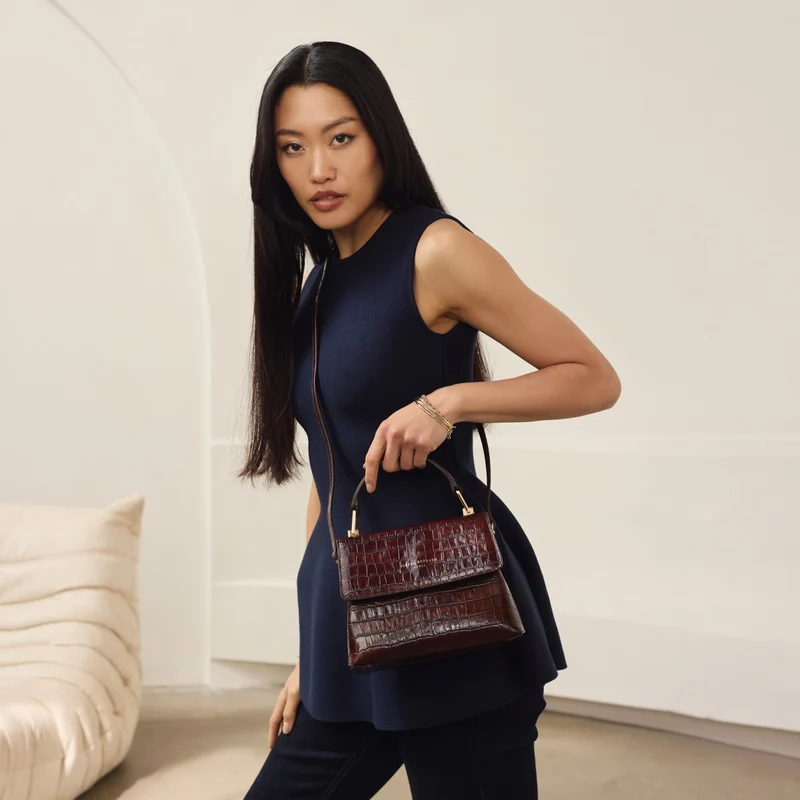 Isabel Bernard Femme Forte Sac à Main Marron IB21013