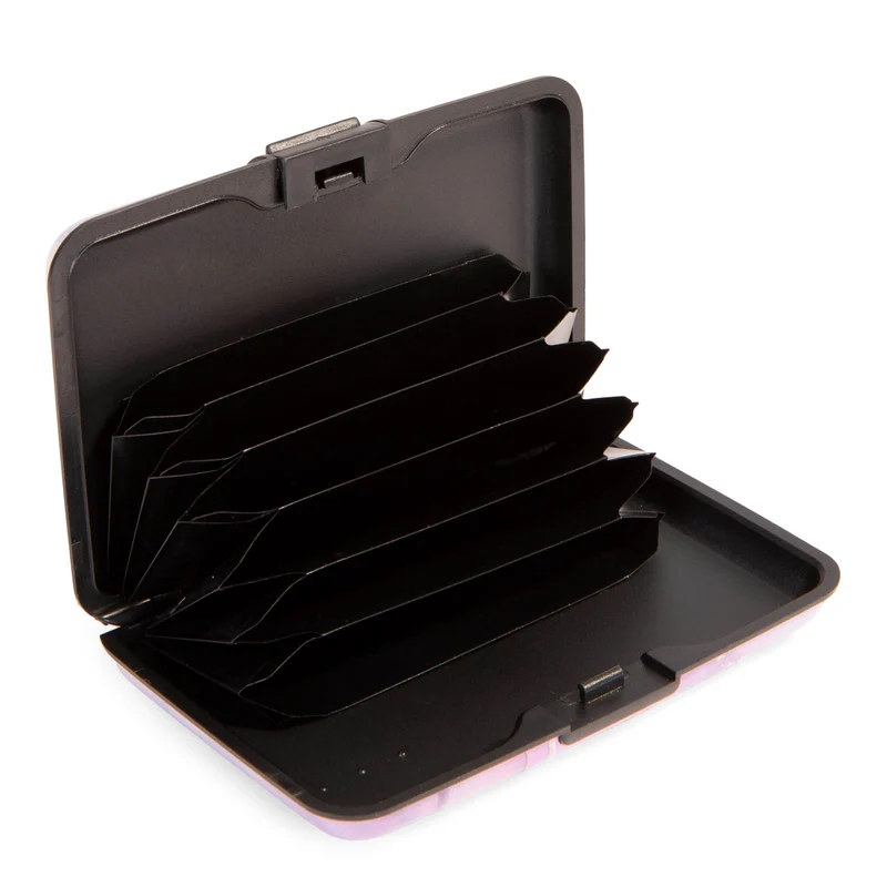 Aluminum Card Holder Purple Cloud