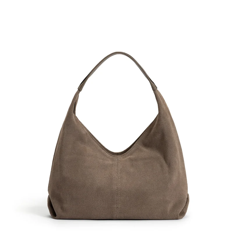 Isabel Bernard Honoré Grace Mini sac à main en suède taupe IB21132-178