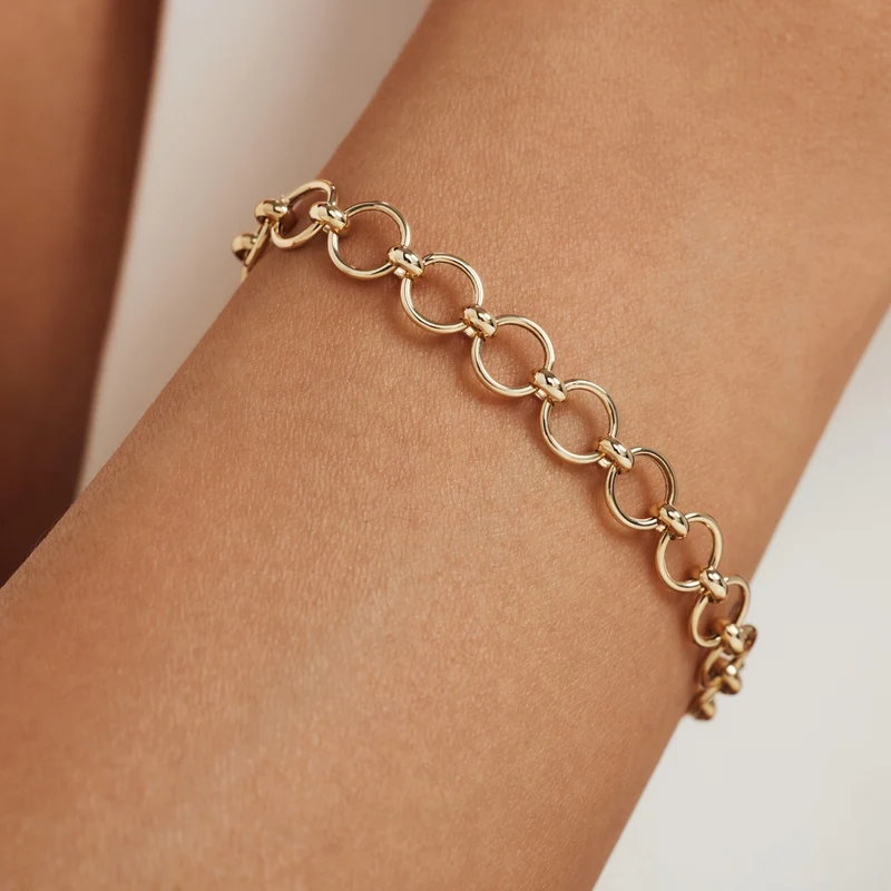 Isabel Bernard Belleville Bracelet Or 14 carats IB320136