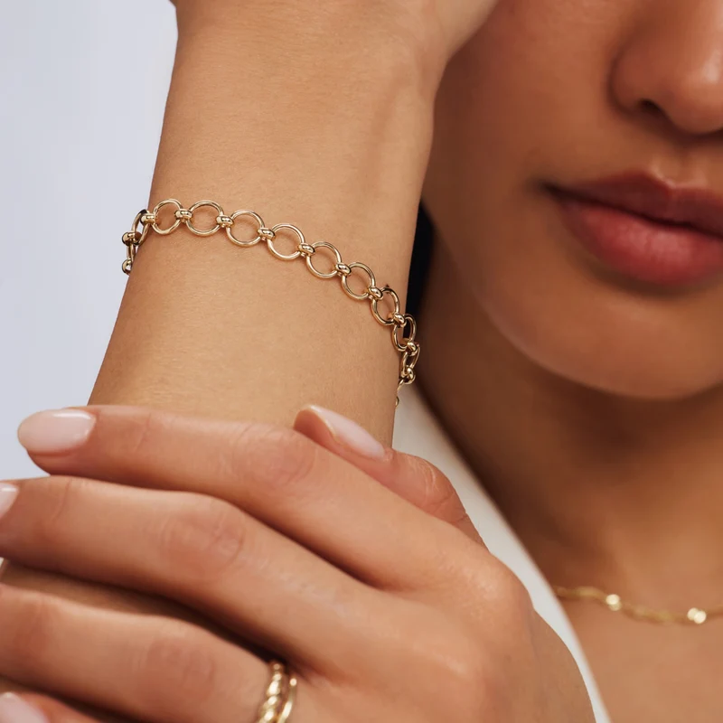 Isabel Bernard Belleville Bracelet Or 14 carats IB320136