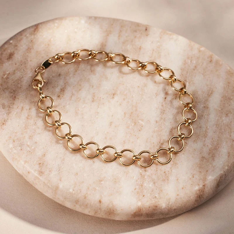 Isabel Bernard Belleville Bracelet Or 14 carats IB320136