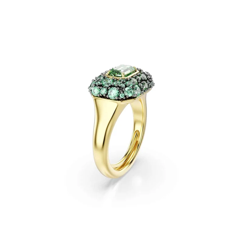 Swarovski Bague Sublima Glam dorée avec cristal rouge 5759920