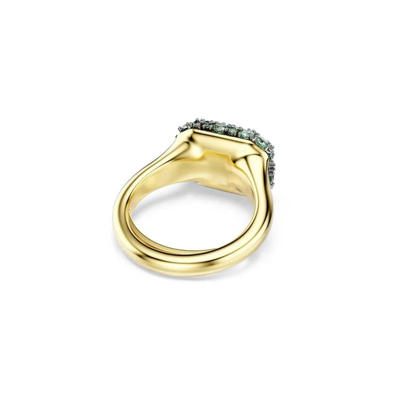 Swarovski Bague Sublima Glam dorée avec cristal rouge 5759920