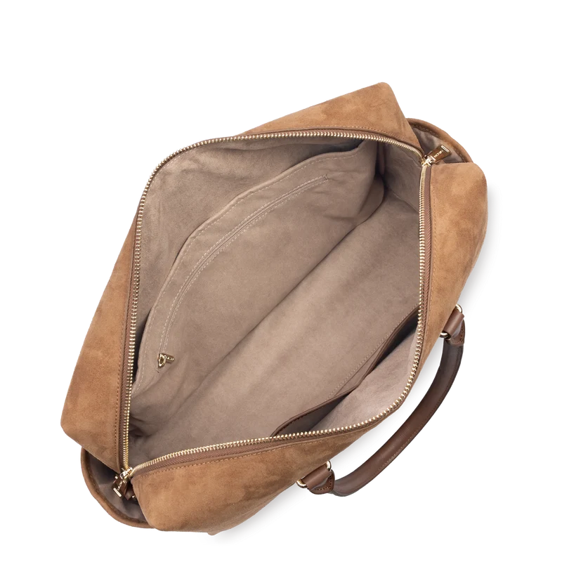 Sac cabas main - Suède Cube
