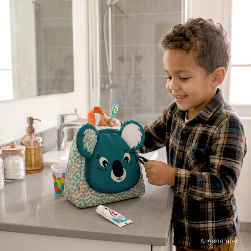 Trousse de toilette enfant - Berlingos le koala