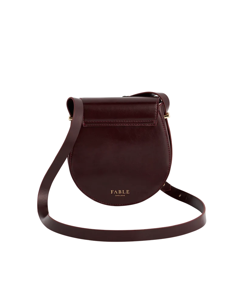 Cherry Red Saddle Bag
