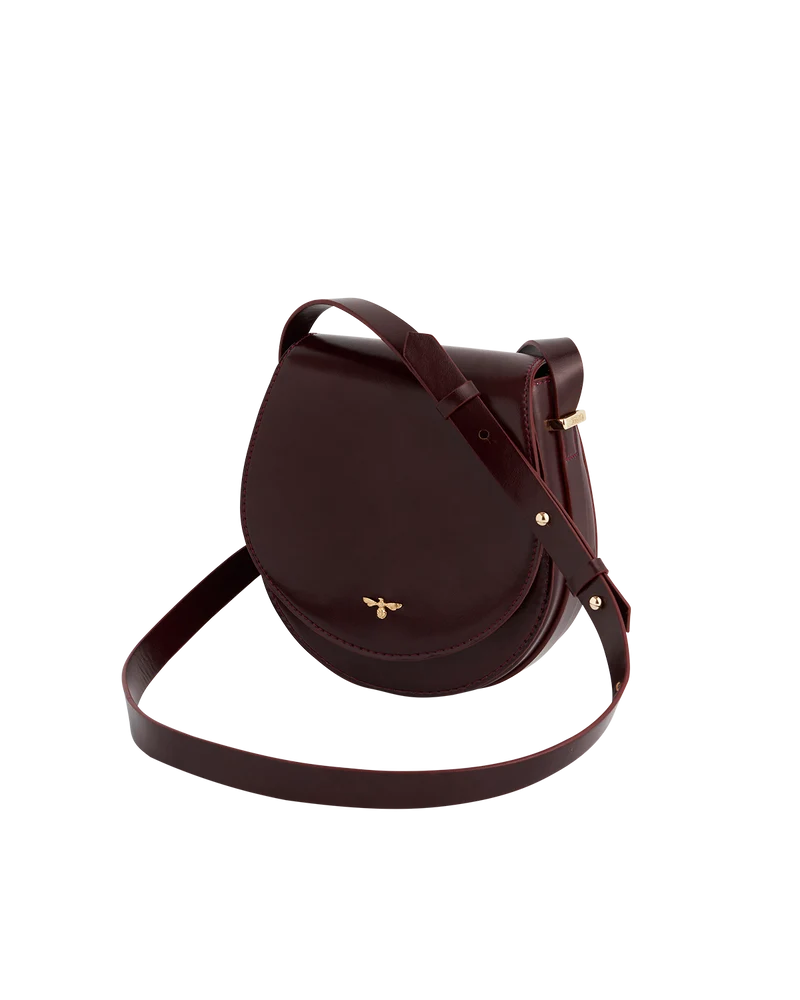 Cherry Red Saddle Bag