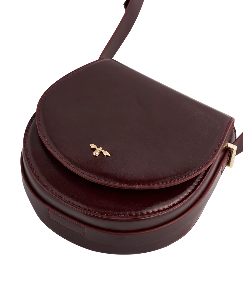 Cherry Red Saddle Bag
