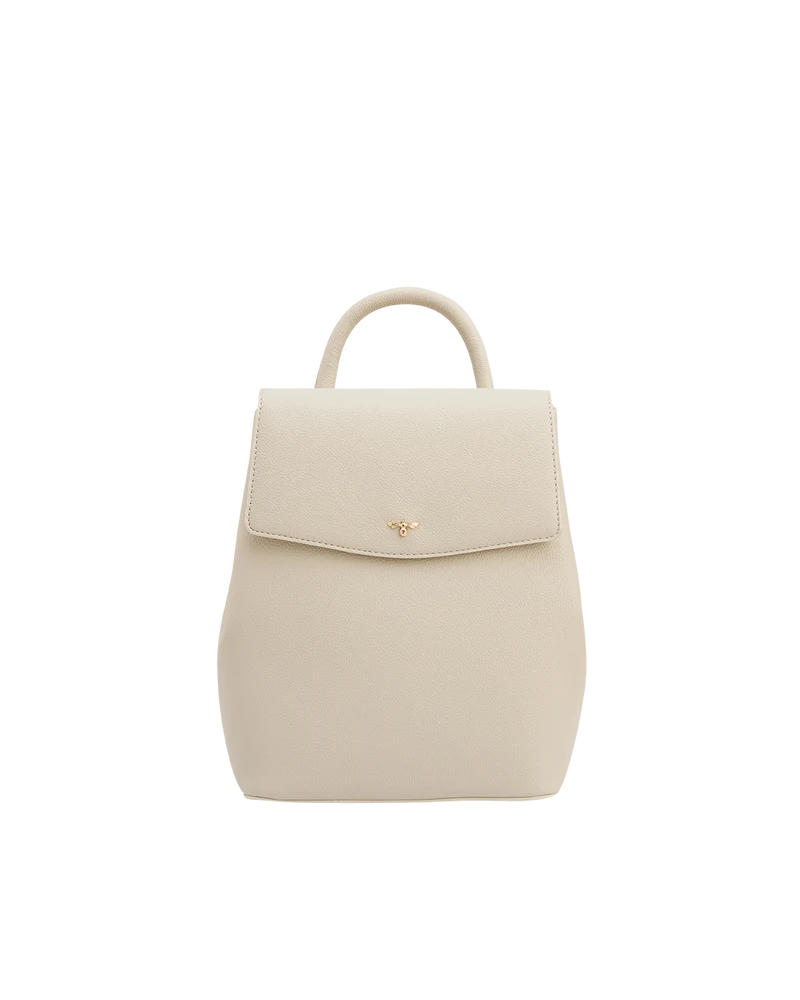 Laura Small Backpack in Stone