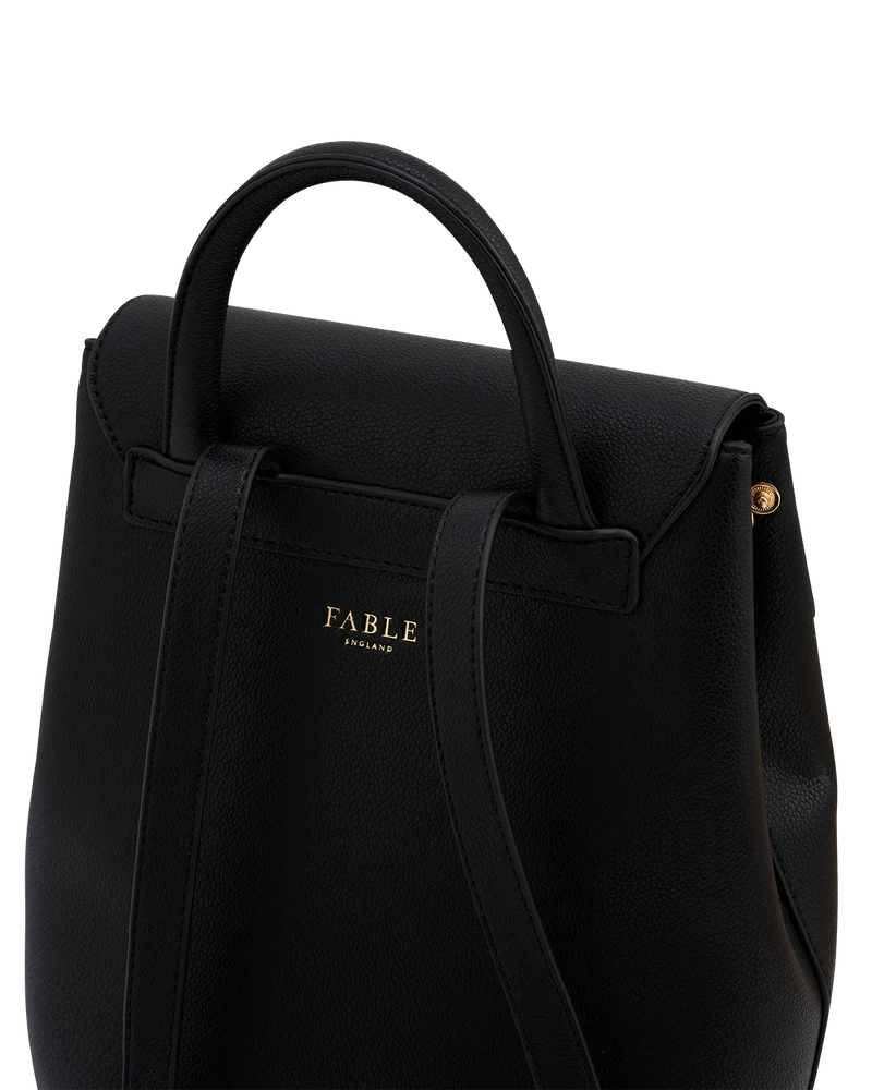 Laura Small Backpack in Black