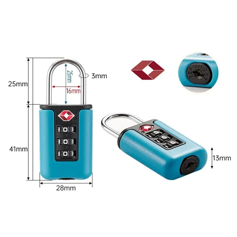 Cadenas TSA Double Sécurité — Voyage & Valise