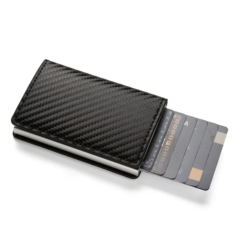 Porte-Cartes Anti-RFID Slim — Protection Bancaire