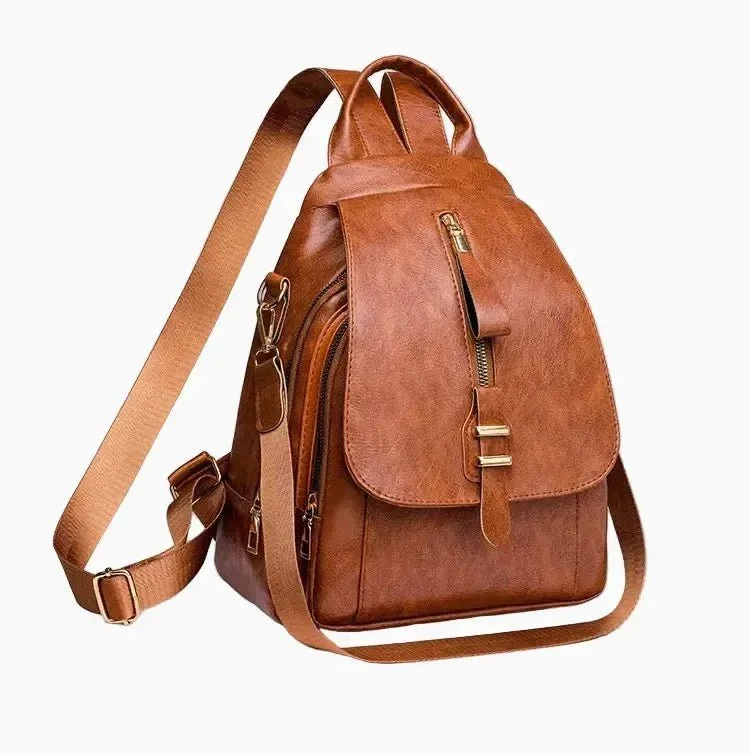 Sac à dos femme élégant cuir PU