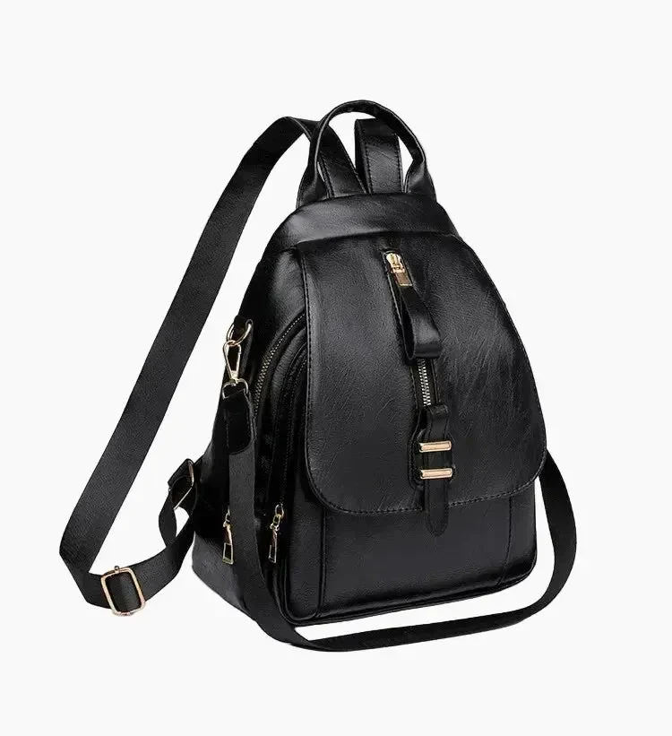 Sac à dos femme élégant cuir PU