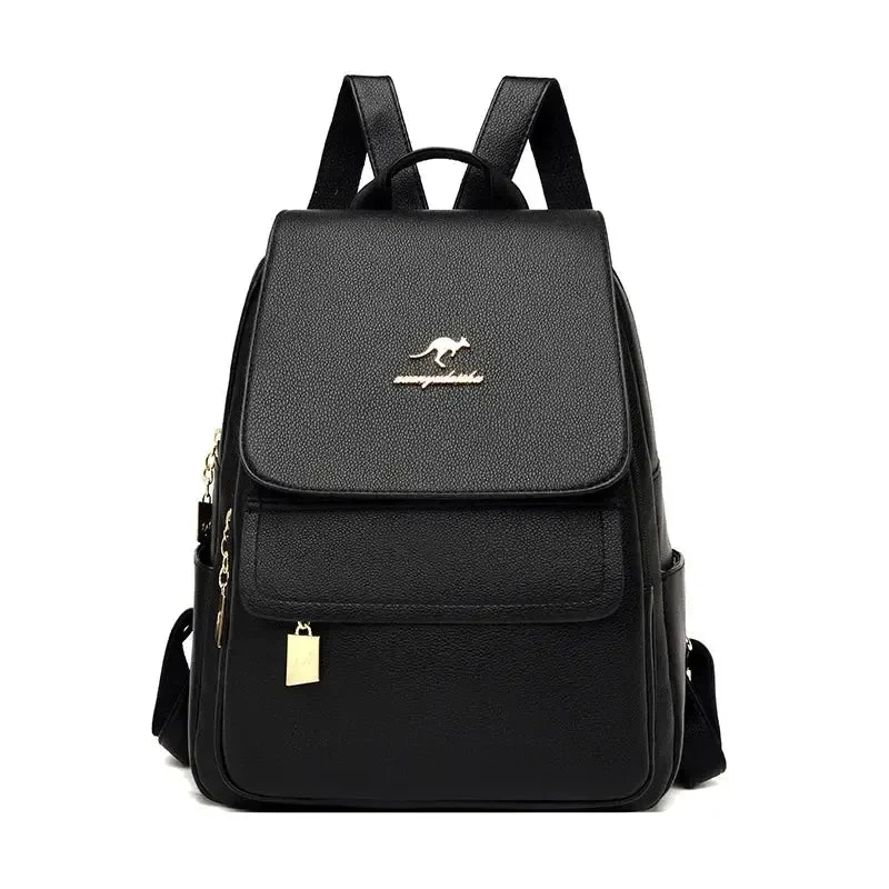 Sac à dos femme multipoche simili cuir