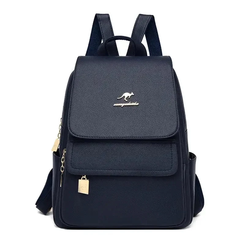 Sac à dos femme multipoche simili cuir