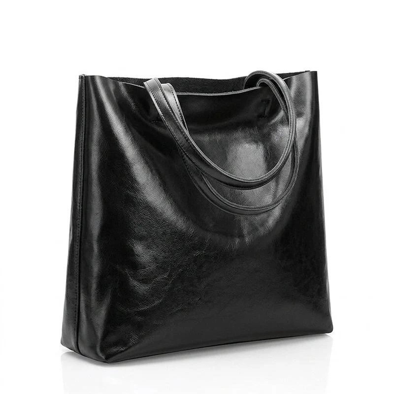 Sac cabas cuir vintage femme affaires
