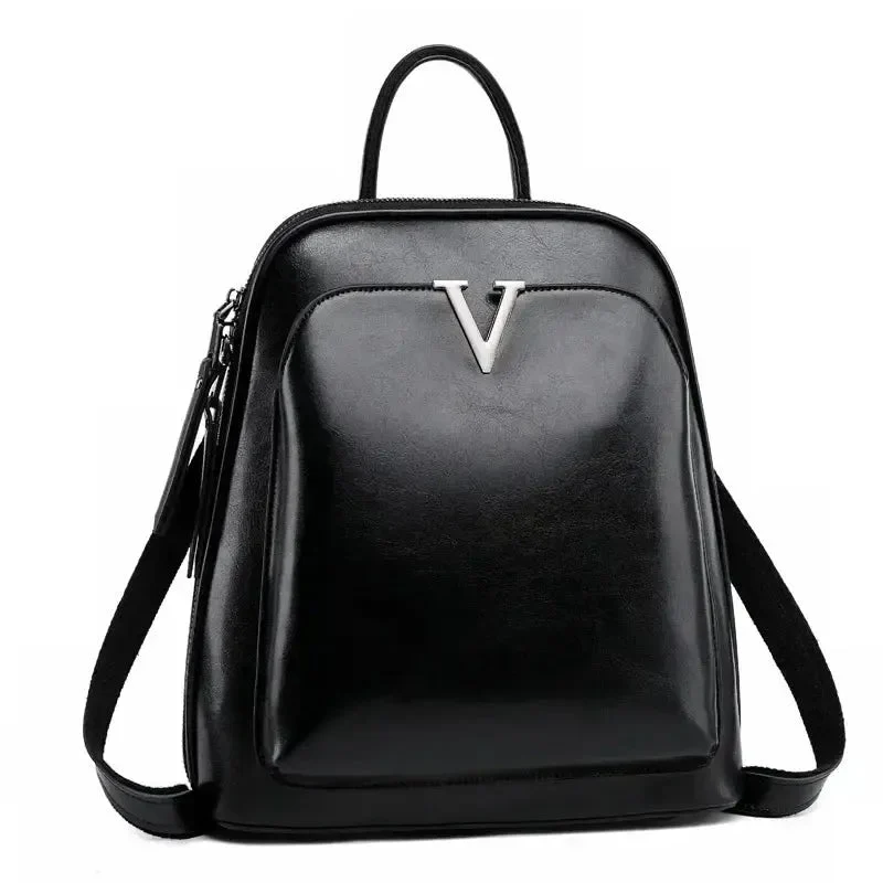 Sac à dos femme cuir artisanal huilé