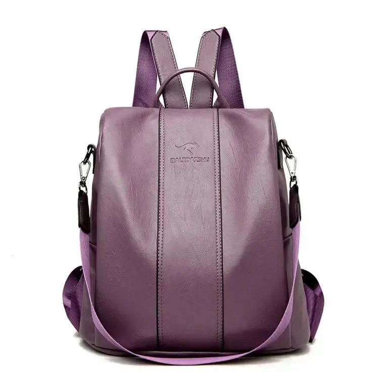 Sac à dos femme cuir luxe anti-vol