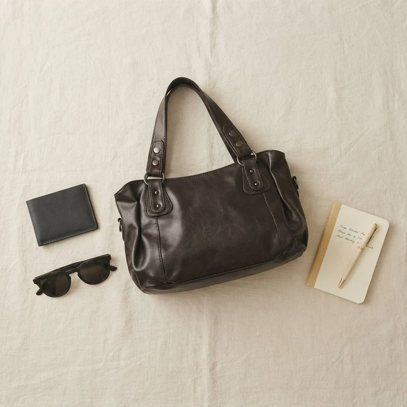 Sac cabas cuir bandoulière business