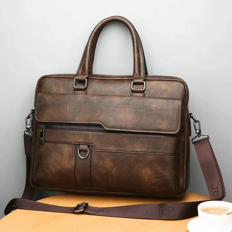 Sac à Dos Cuir Ordinateur 15"