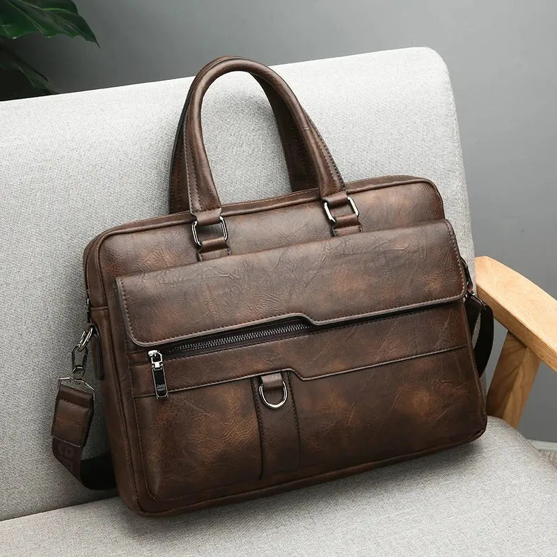 Sac à Dos Cuir Ordinateur 15"