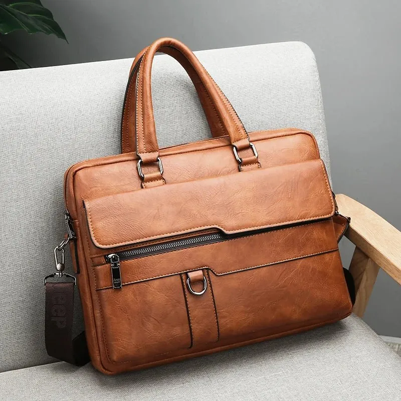 Sac à Dos Cuir Ordinateur 15"