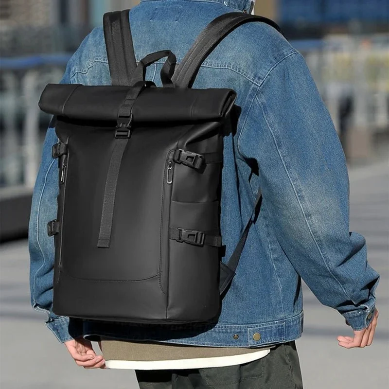 Sac à dos roll-top imperméable 20–35L