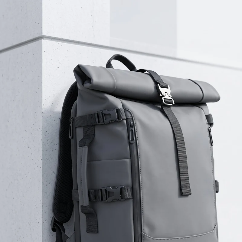 Sac à dos roll-top imperméable 20–35L
