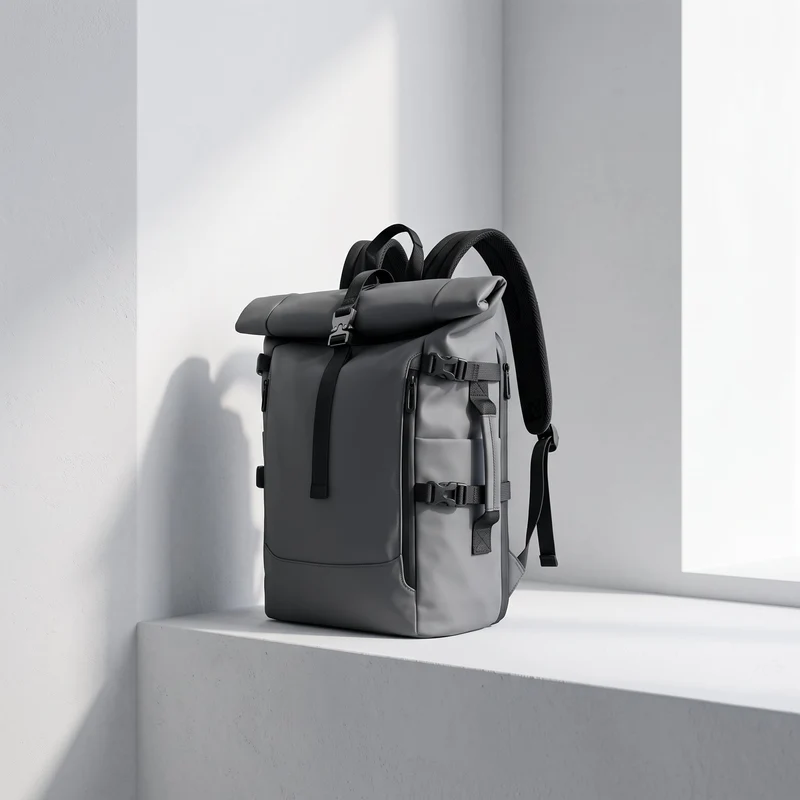 Sac à dos roll-top imperméable 20–35L