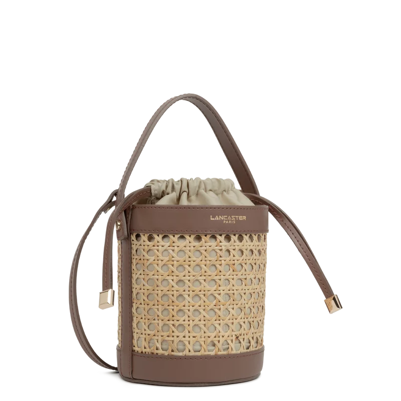 Petit sac seau - Cannage Rotin