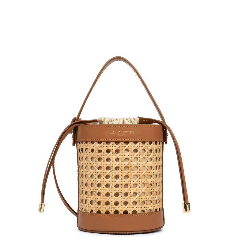 Petit sac seau - Cannage Rotin