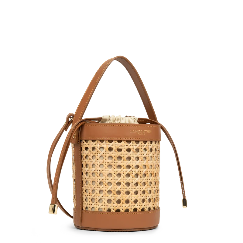 Petit sac seau - Cannage Rotin