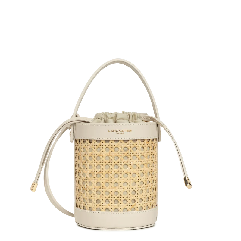 Petit sac seau - Cannage Rotin