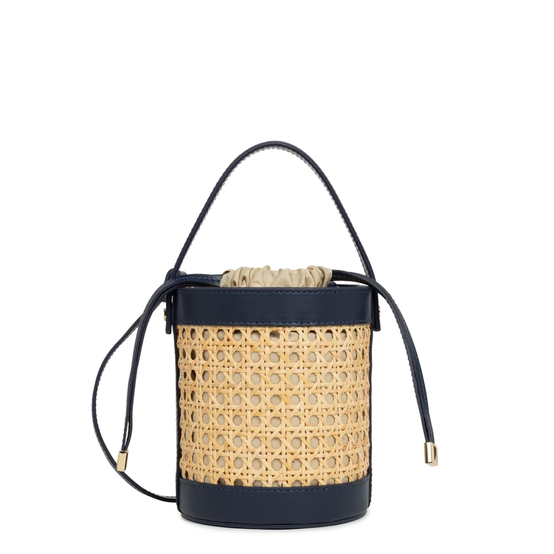 Petit sac seau - Cannage Rotin