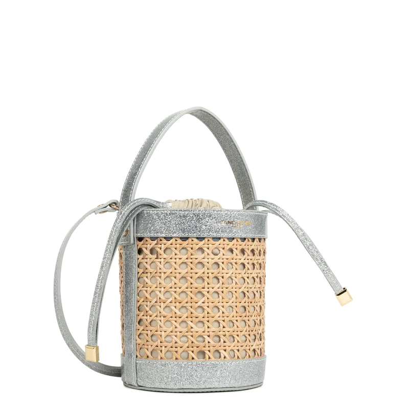 Petit sac seau - Cannage Rotin